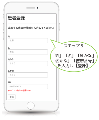 LINEでのご家族登録方法について