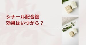 シナール配合錠の効果はいつから？焦る気持ちを安心に変えるヒント